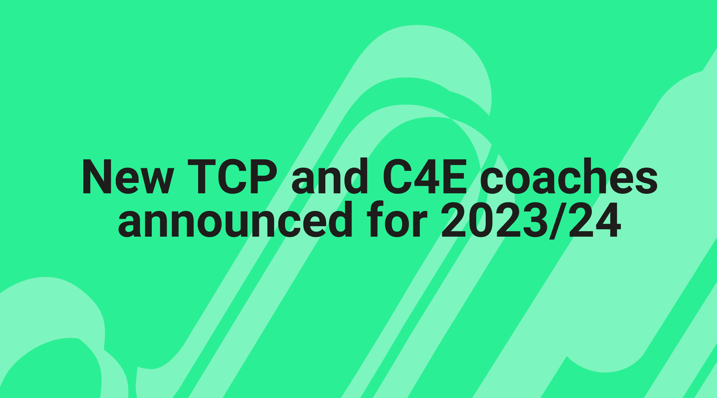 EuroHockey announce 18 new coaches for TCP and C4E programmes