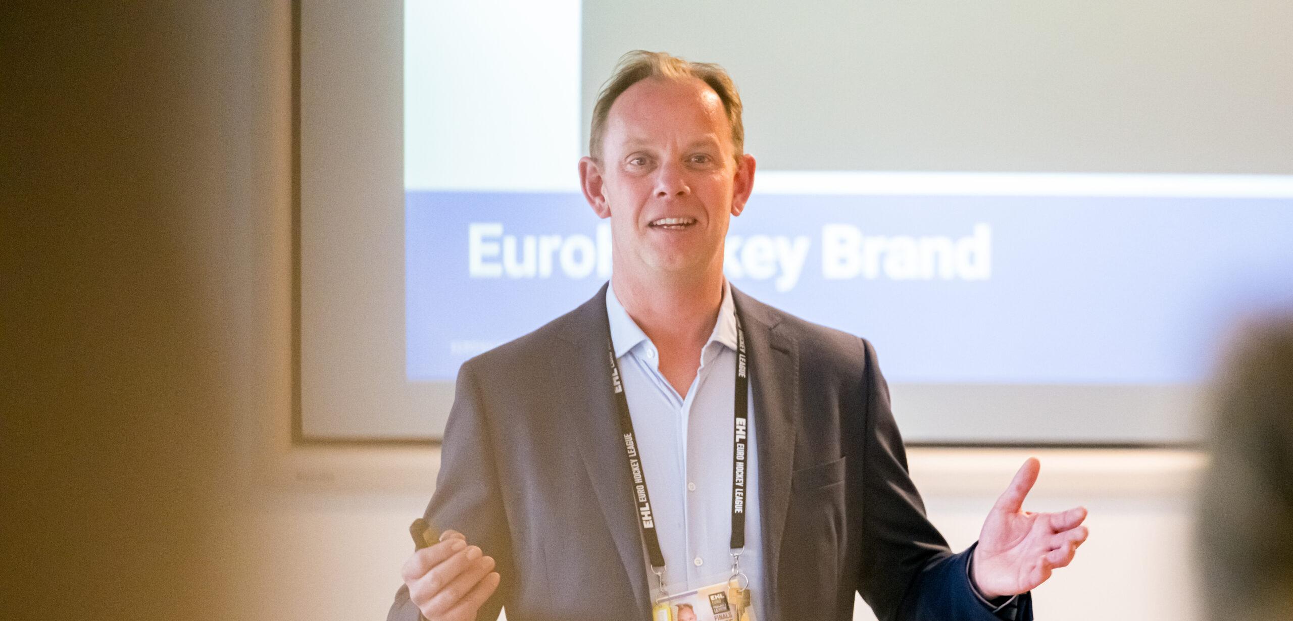 De Wit presents EuroHockey story to key Dutch Olympic committee forum