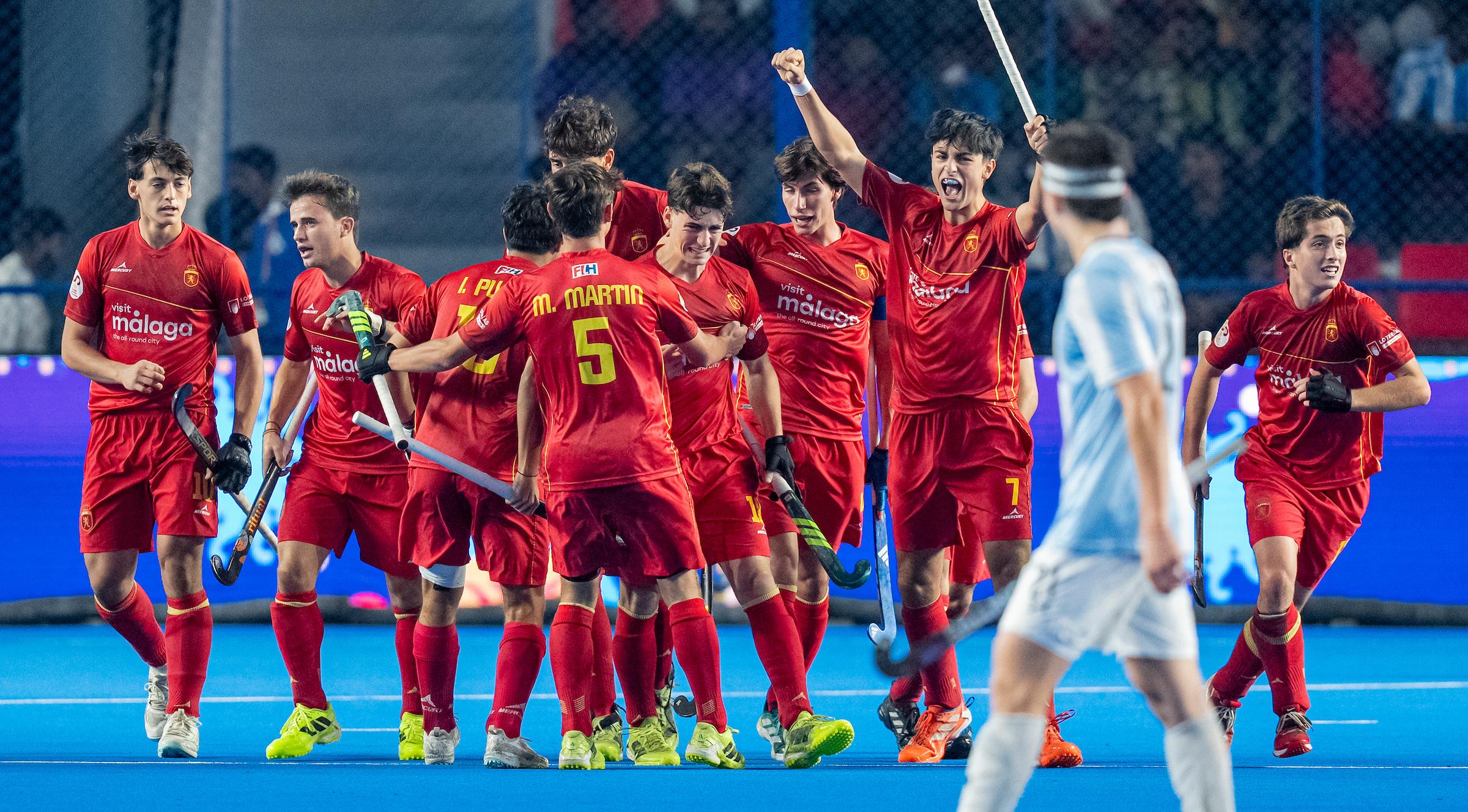 Spain through to maiden final to meet seven-time champions Germany