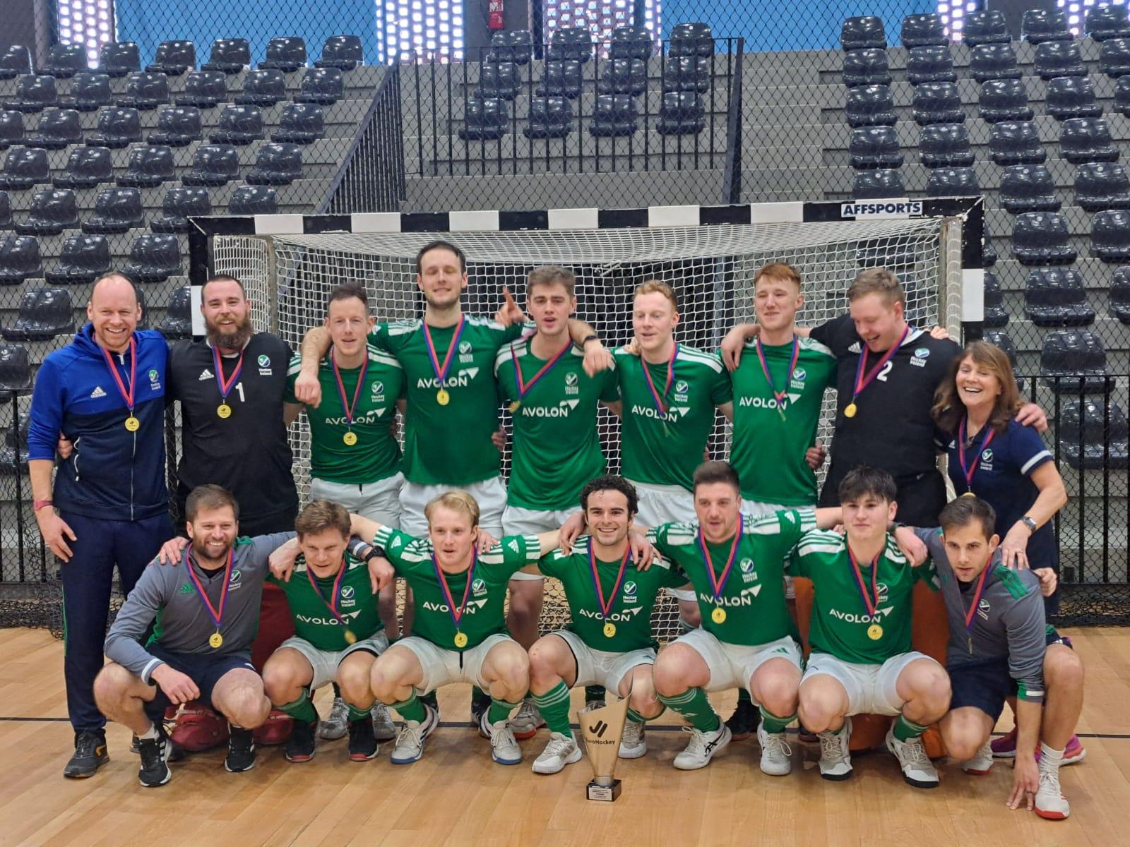Ireland land Paredes gold to earn first ever promotion to top men’s indoor division