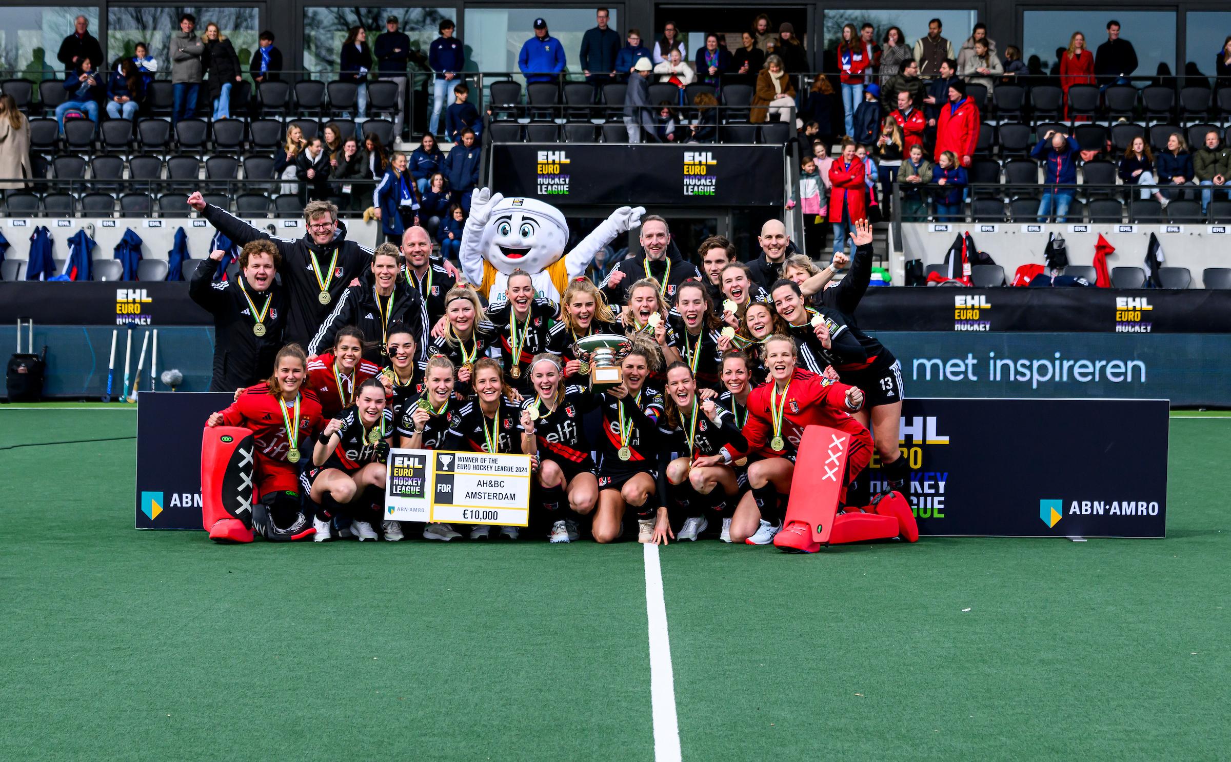 Amsterdam strike early to win EHL women’s title