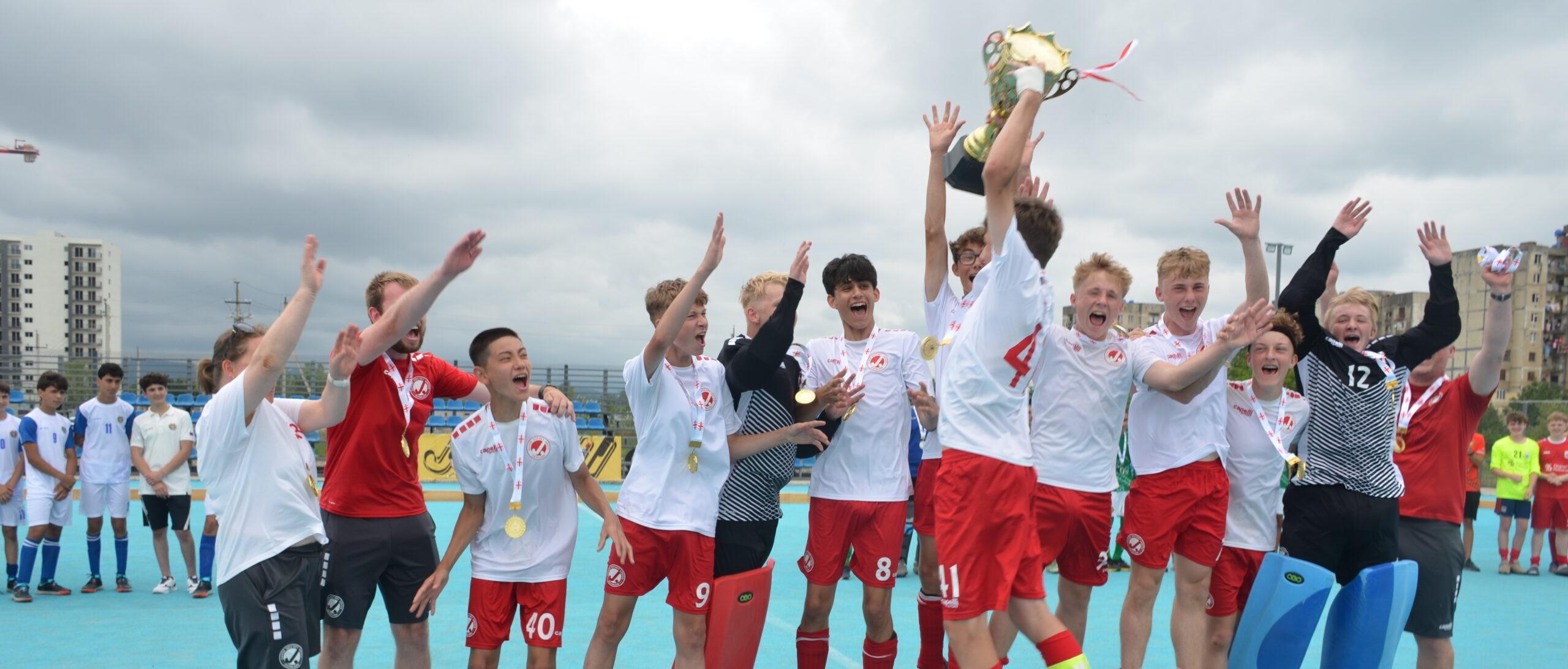 Denmark’s first half flurry helps land boys 5s Championship II title in Georgia