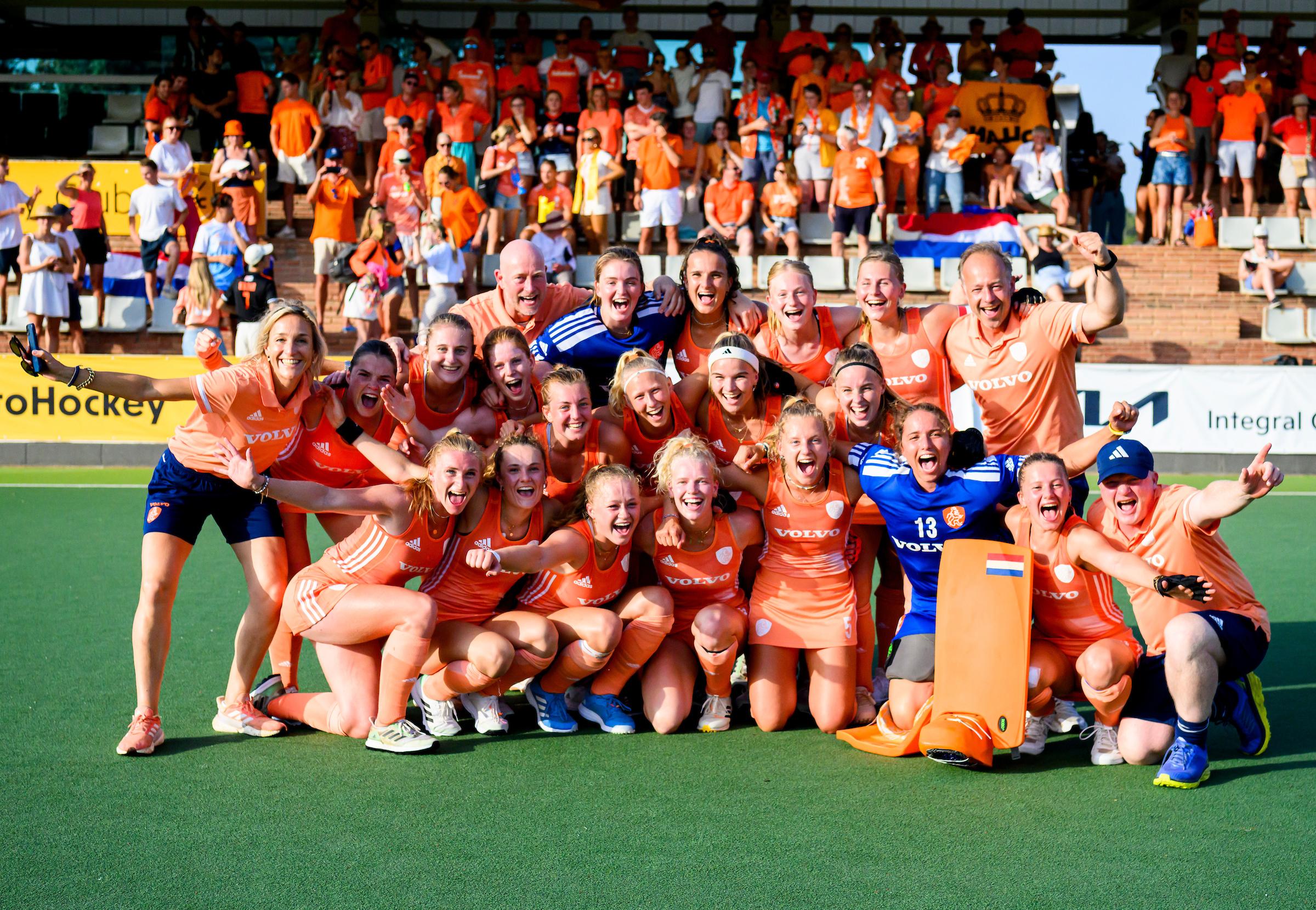 Dutch delight as they survive Spanish tornado to win women’s Euro U21 title