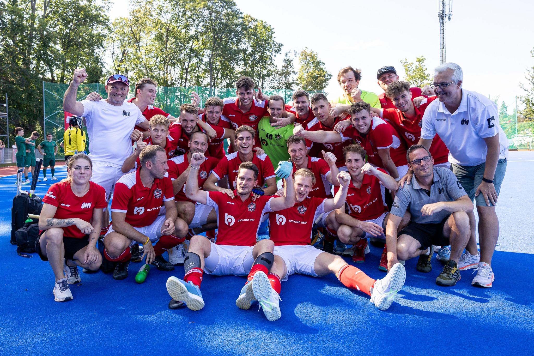 Dream start propels Austria back to men’s European top tier